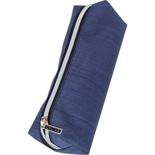 Trousse - Scolaire - Bleu Denim - Rectangulaire - 21 X 6 X 5,5 Cm - Online