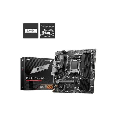 MSI PRO B650M-P Carte mère Micro-ATX Socket AM5