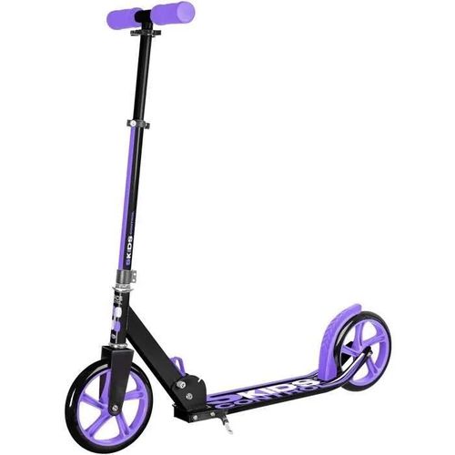 Universal - Trottinette Pliable Ajustable 200mm Avec Béquille Mauve Skids Control