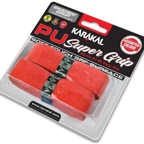 Grip Karakal Super Pu Rouge - Blister De 2