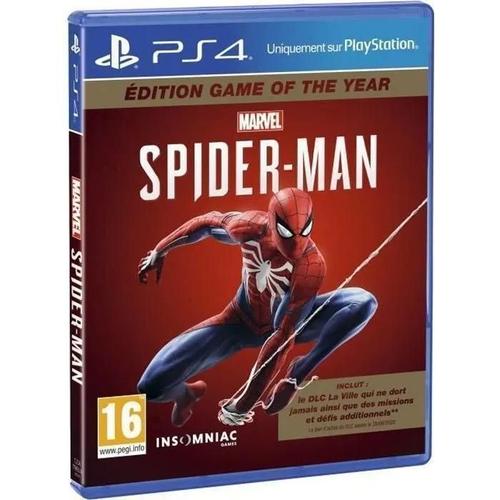 Marvel's Spider-Man : Edition Game Of The Year Ps4