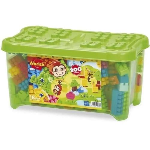 Ecoiffier Coffre Jungle 200 Pièces - Abrick