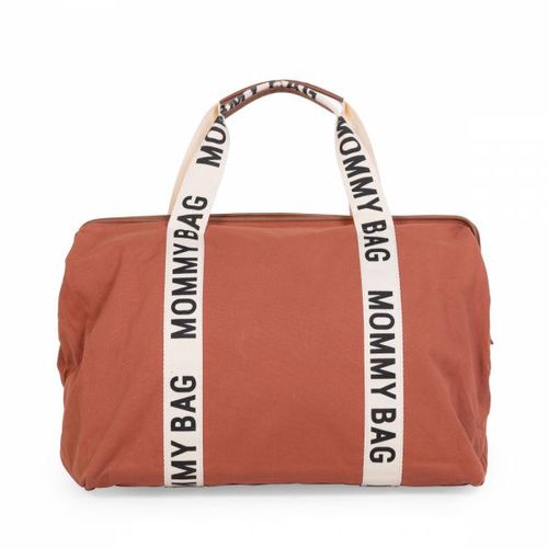 Sac À Langer Mommy Bag Signature Canvas Terracotta