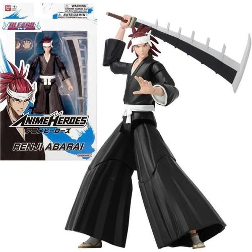 Bleach - Abarai Renji - Figurine Anime Heroes 17cm