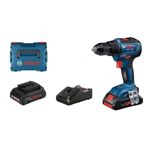 Bosch Perceuse-visseuse sans fil GSR 18V-55 Professional, 2 batteries ProCORE18V 4.0Ah, Chargeur rapide GAL 18V-40 Professional - 06019H5204