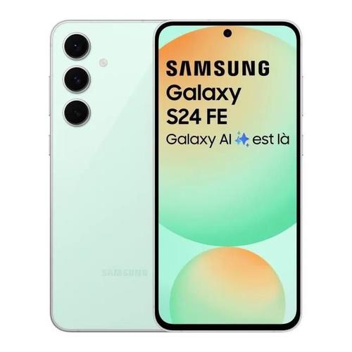 Smartphone Galaxy S24fe 128 Go - Vert Eau Samsung