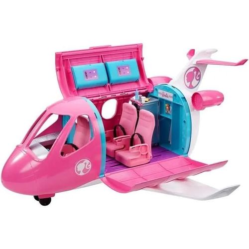 Barbie - L'avion De Rêve De Barbie - Véhicule Poupée Mannequin - 3 Ans Et +
