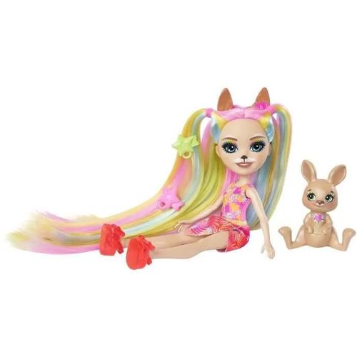 Enchantimals-Poupée Chevelure-Poupée Et Figurine Animal Htj70