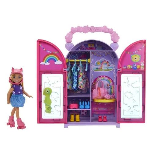 Barbie-Poupée Et Dressing Chelsea-Coffret Vêtements Et Accessoires