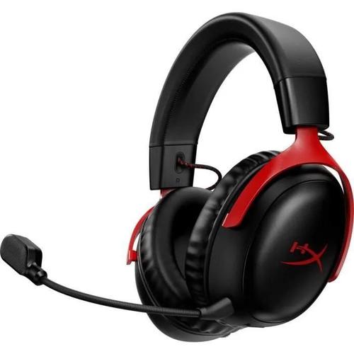 Casque gamer HYPERX Cloud III Wireless Black-Red