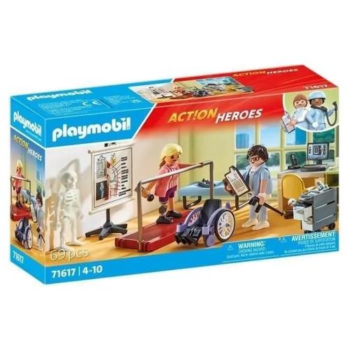 Playmobil Action Heroes 71617 - Atelier De Kinésithérapie