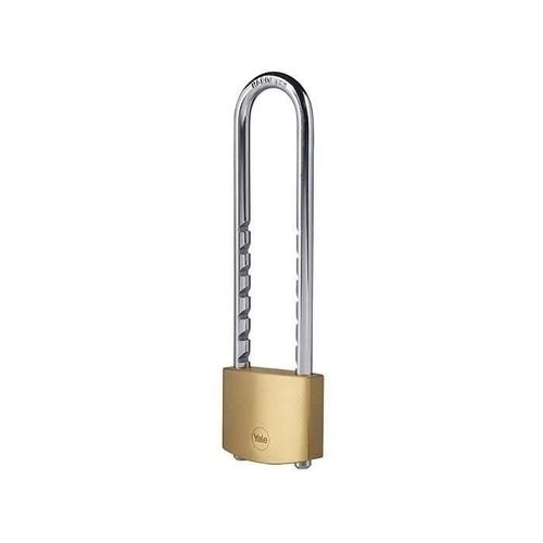 Cadenas en laiton 50 mm - avec anse réglable et amovible - 3 clés YALE