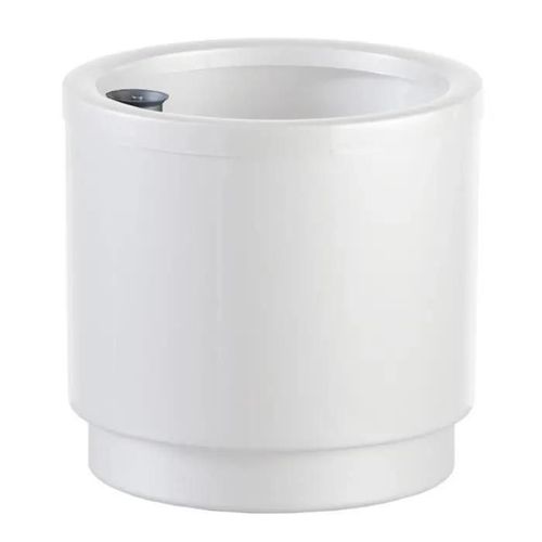 Plastiken Pot De Fleurs A Réserve D'eau Hidrojardinera - Ø38 Cm - Blanc