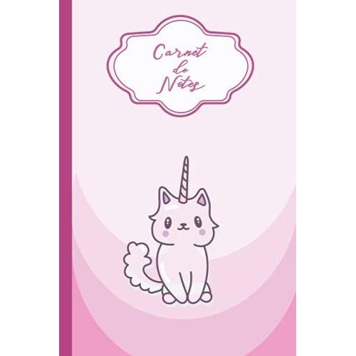 Carnet De Notes: Carnet De Notes Chat Kawaii Pour Filles Et Femmes Et Ados | Livre D'écriture Avec Chat De Kawaii Mignone | Chat Motifs Mignon Journal ... Manga 6x9 100 Pages Ligné 15.24x22.86 (Rose)