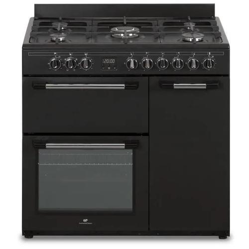 Continental Edison CECP903FB Cuisinière Noir mat