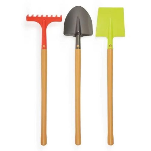 Garden And Season Filet De 3 Grands Outils De Jardin 70 Cm