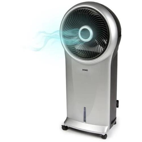 DOMO Refroidisseur d'air 89,5 cm 110 W Noir et argenté DO152A