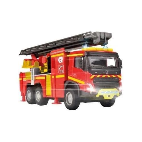 Voiture Majorette - Véhicule de Pompiers GS Volvo 19 cm 1/43 ème