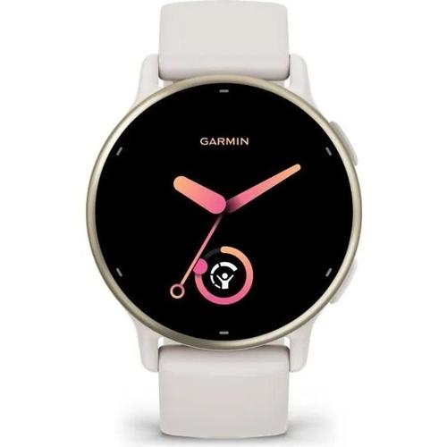 Garmin Vivoactive 5 Cream Gold Avec Bracelet Ivoire