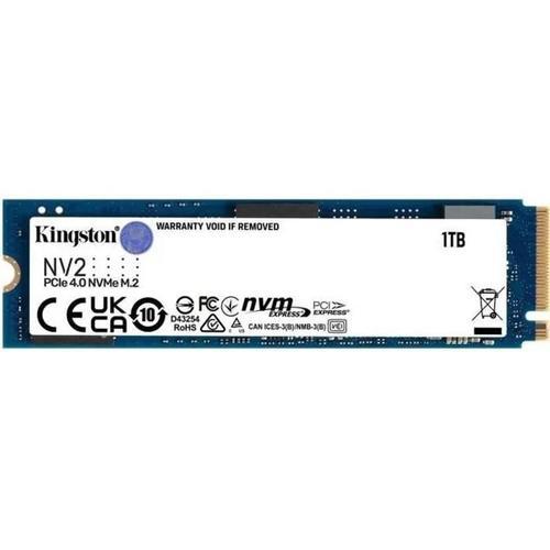 Kingston NV2 - SSD - 1 To - interne - M.2 2280 - PCIe 4.0 x4 (NVMe)