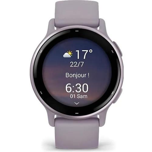 Garmin Vivoactive 5, Metallic Orchid Avec Bracelet Violet