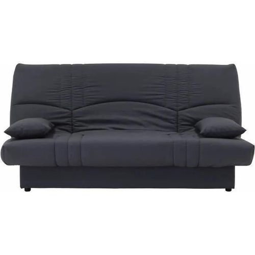 Dream Banquette Clic Clac 3 Places - Tissu Gris Anthracite - Slyle Contemporain - L 190 X P 92 Cm