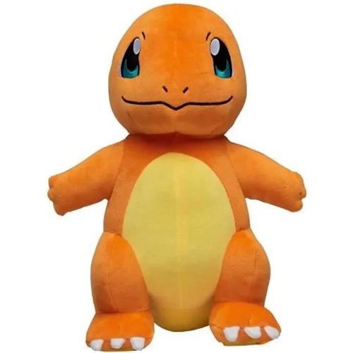 Bandai - Pokémon - Peluche Salamèche (Charmander) - Peluche 30 Cm Toute Douce - Jw0060