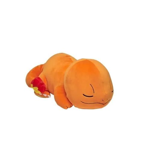 Peluche Bandai Pokémon Salamèche (Charmander) Qui Dort 40cm