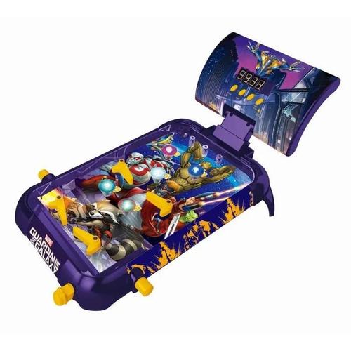 Lexibook Marvel Gardiens De La Galaxie Flipper Électronique De Table Jeu D Action Et Réflexe Enfant Et Famille Écran Lcd Effets Lumineux Et Sonores Jg610gg Violet Jaune