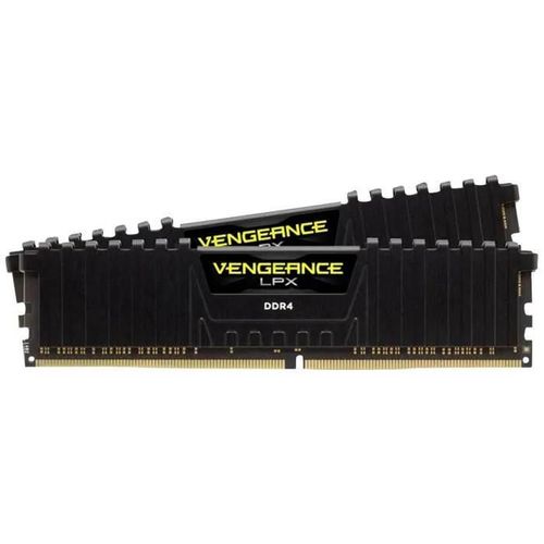 CORSAIR Vengeance LPX - DDR4 - kit - 32 Go: 2 x 16 Go - DIMM 288 broches - 3600 MHz / PC4-28800 - CL18 - 1.35 V - mémoire sans tampon - non ECC - noir