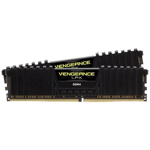 CORSAIR Vengeance LPX - DDR4 - kit - 32 Go: 2 x 16 Go - DIMM 288 broches - 3600 MHz / PC4-28800 - CL18 - 1.35 V - mémoire sans tampon - non ECC - noir
