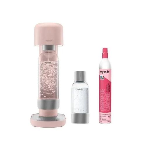 mysoda - machine à gazeifier l'eau + 2 bouteilles - rb003al-lp