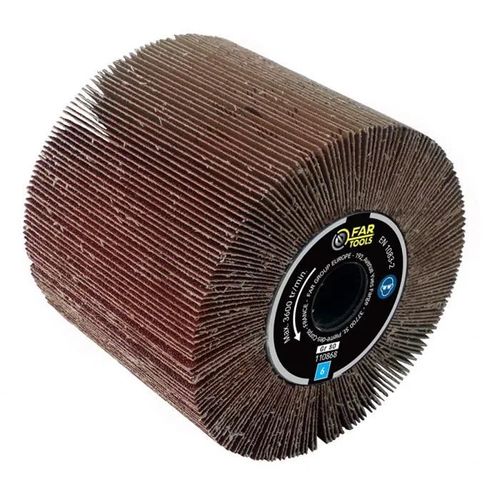 FARTOOLS Brosse à lamelles grain 80 pour rénovateur REX 120-200 - ponçage surfaces planes 110868