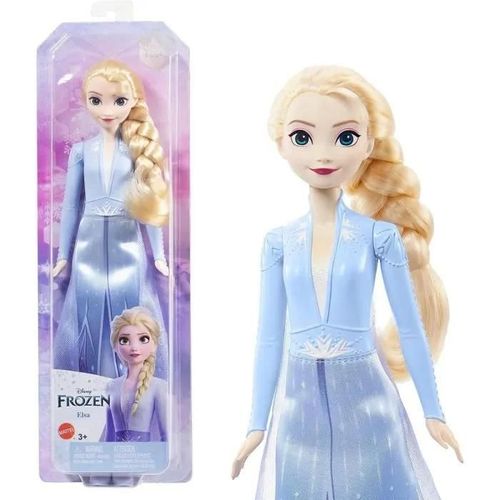 Disney Frozen - La Reine Des Neiges 2 - Poupée Elsa - Figurine - 3 Ans Et +