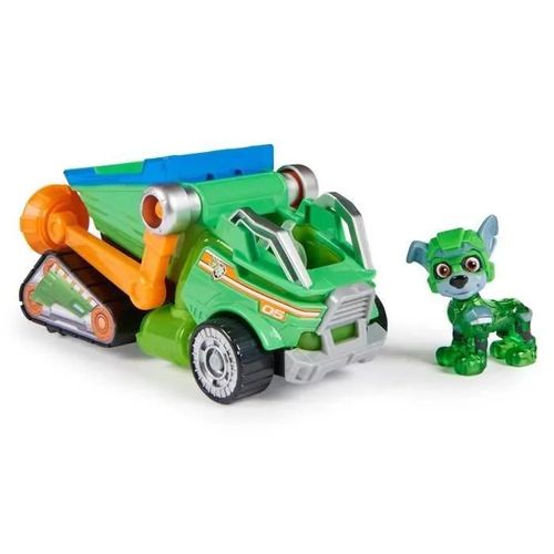 La Pat' Patrouille Vehicule + Figurine Rocky La Super Patrouille - Le Film