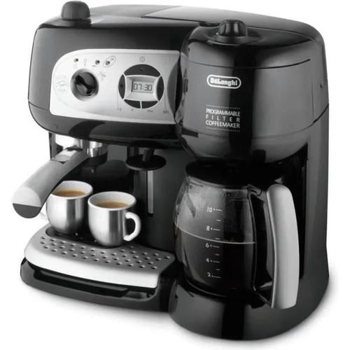 De'Longhi BCO264.1 - Machine à café avec machine à filtre et buse vapeur "Cappuccino" - 15 bar - 10 tasses