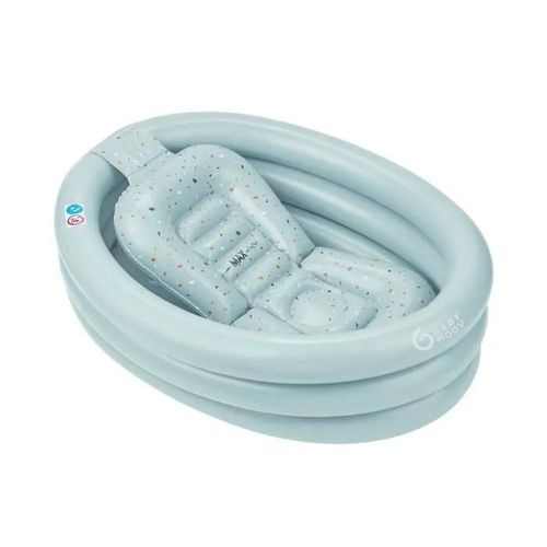 Baignoire Gonflable Évolutive Aqua Dots Grise - Babymoov
