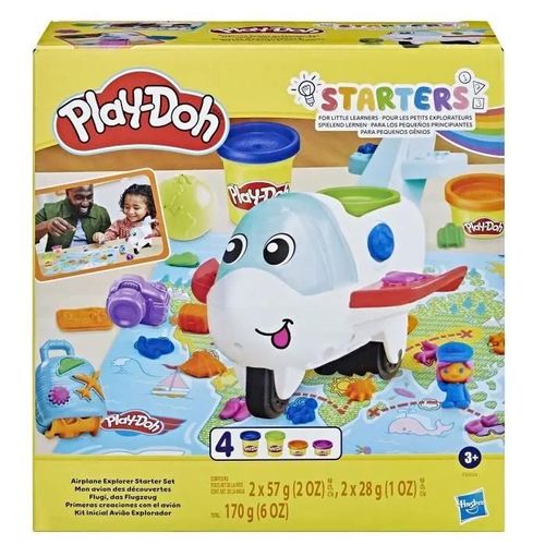 Hasbro Play-Doh Coffret Starter Mon Avion Des Découvertes