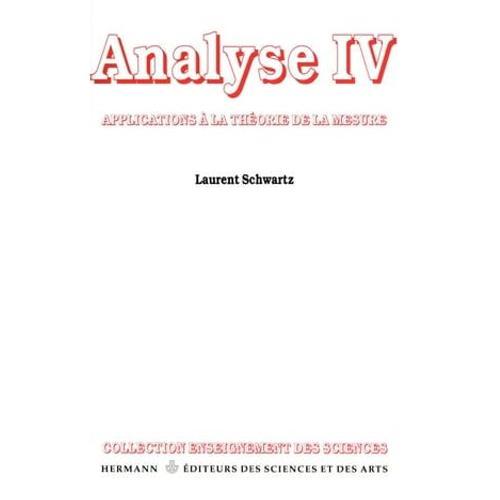 Analyse. Tome Iv
