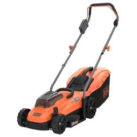 BLACK et DECKER Tondeuse 33cm sans fil LITHIUM 18V - 2.5Ah - BCMW3318N-XJ -sans batterie- Black + Decker