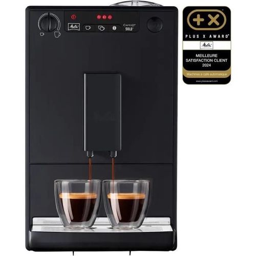 Melitta CAFFEO SOLO E950-222 - Machine à café automatique - 15 bar - noir pur