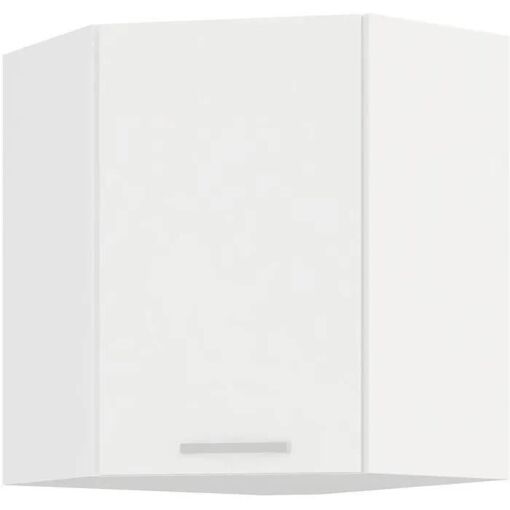 ATLAS Meuble haut dangle - D&eacute;cor blanc - L58 x L58 cm