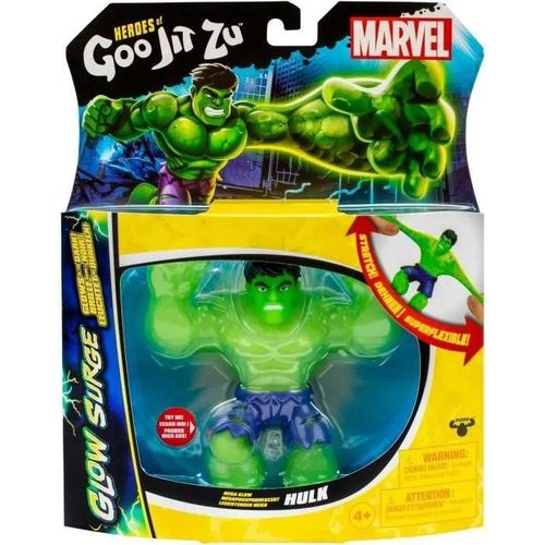 Moose Toys Goo Jit Zu Marvel Glow Surge Hulk