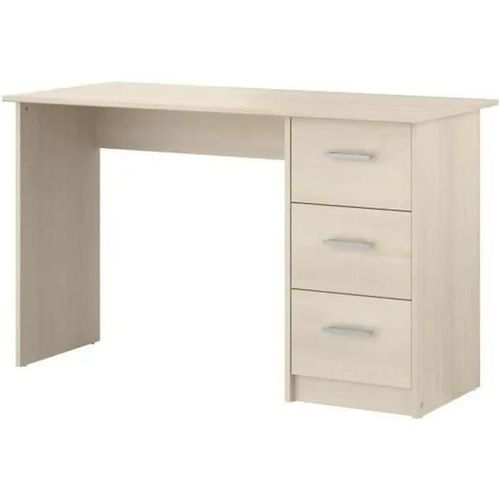 Parisot Bureau 3 Tiroirs - Décor Acacia - L 121 X P 55 X H 74 Cm - Essentielle