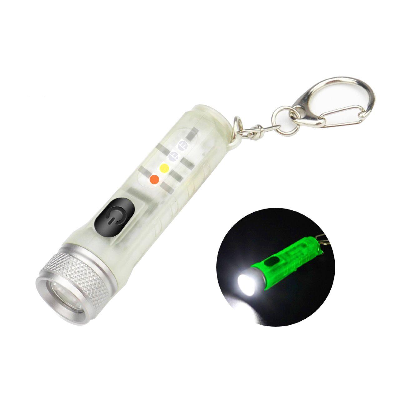 Mini lampe de poche multifonction Rechargeable à LED COB,allume