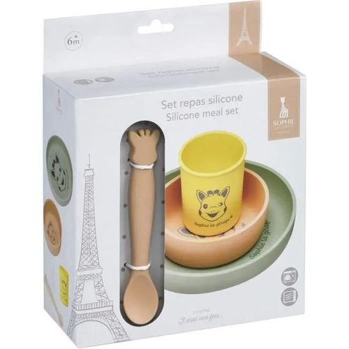 Vulli Set Repas Silicone Sophie La Girafe