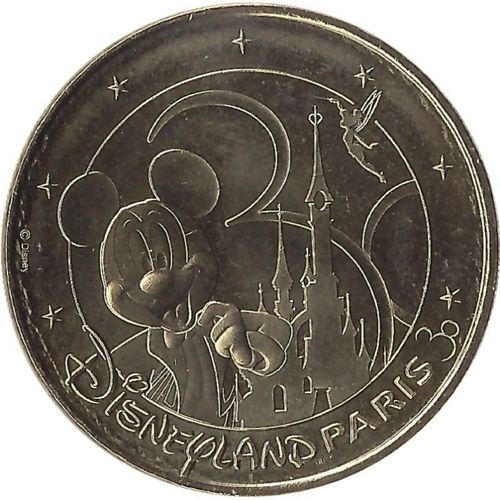 Jeton Touristique De La Monnaie De Paris - 77700 Disneyland Paris - 30 Ans. Édition 2023.