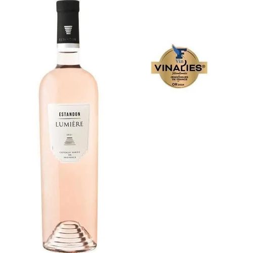 Estandon Lumiere 2021 Coteaux Varois En Provence - Vin Rosé De Provence