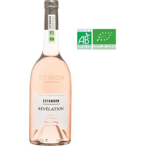 Estandon Révélation Bio 2021 - Coteaux Varois En Provence - Vin Rosé De Provence