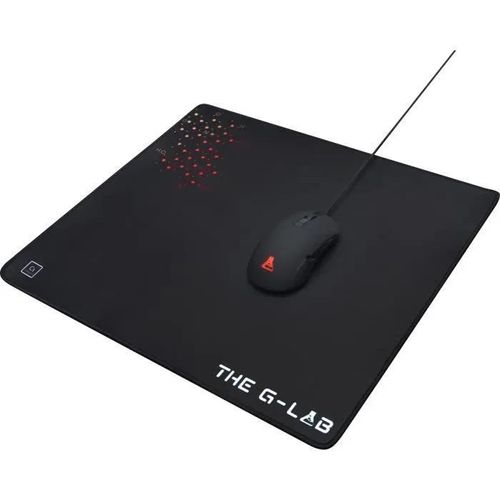 THE G-LAB Tapis de souris Gaming L 450x400x4mm avec gomme anti-derapante
